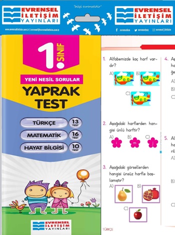 1.Sınıf Tüm Dersler Yaprak Testler