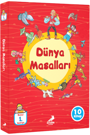 1. Sınıflar İçin Dünya Masalları Dizisi -10 kitap