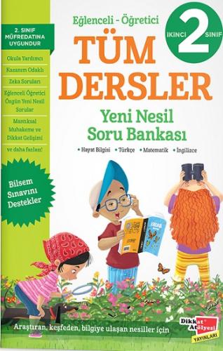 2. Sınıf Tüm Dersler Yeni Nesil Soru Bankası