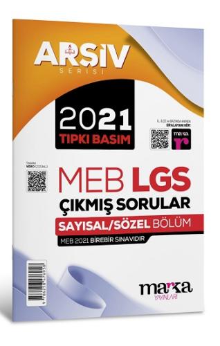 2021 LGS 8. Sınıf ARŞİV Serisi Tıpkı Basım Çıkmış Sorular Tamamı Video