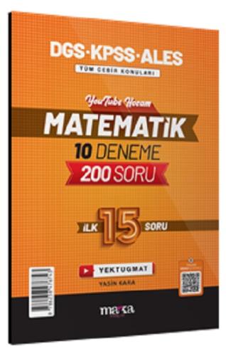 2024 DGS KPSS ALES Matematik 10 Deneme İlk 15 Soru