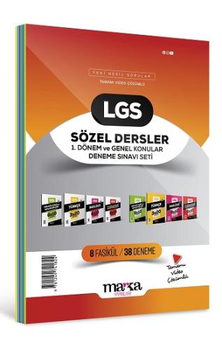 2024 LGS Sözel Dersler 1. Dönem ve Genel Konular Deneme Sınavı Seti 8 