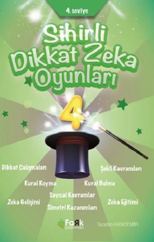 4. Seviye - Sihirli Dikkat Zeka Oyunları 4 (İlkokul)