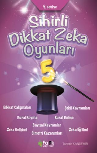 5.Seviye - Sihirli Dikkat Zeka Oyunları 5 (İlkokul)