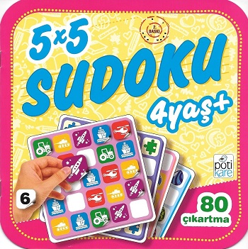 5 x 5 Sudoku – 6 (4 Yaş +)