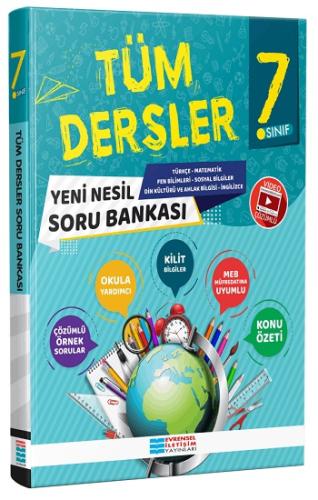 7. Sınıf Tüm Dersler Video Çözümlü Soru Bankası