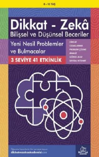 8-12 Yaş Dikkat - Zeka Bilişsel ve Düşünsel Beceriler - Yeni Nesil Pro