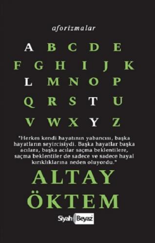 Aforizmalar - Altay Öktem