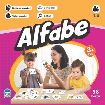 Alfabe - Eğitici Yapboz (3+ Yaş)