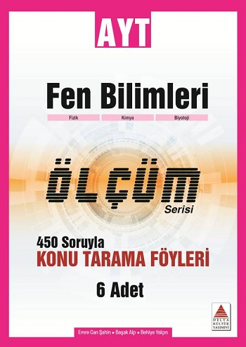 AYT Fen Bilimleri Ölçüm Serisi 450 Soruyla Konu Tarama Föyleri