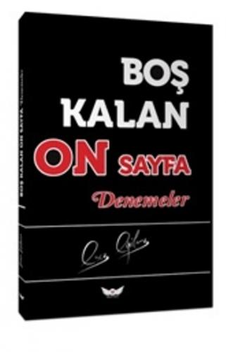 Boş Kalan On Sayfa Denemeler