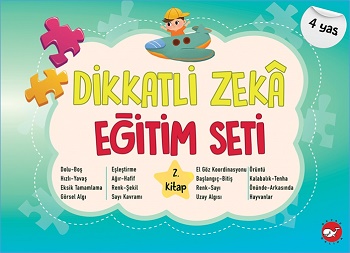 Dikkatli Zeka Eğitim Seti 2. Kitap (4 Yaş)