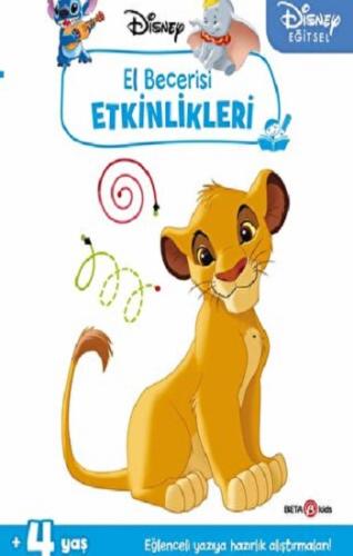 Disney Eğitsel Simba El Becerisi Etkinlikleri Yazıya Hazırlık