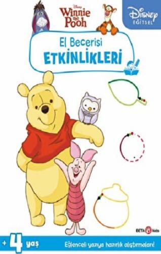 Disney Eğitsel Winnie the Pooh El Becerisi Etkinlikleri Yazıya Hazırlı