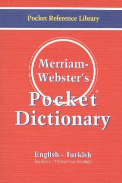 Merriam Webster's Pocket Dictionary English - Turkish / Cep Sözlüğü