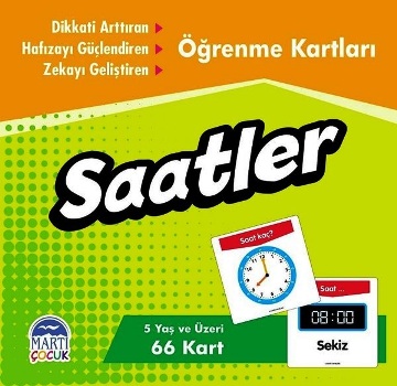 Öğrenme Kartları - Saatler