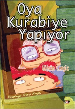 Oya Kurabiye Yapıyor (Renkli Resimli Büyük Boy)