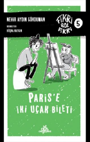 Paris'e İki Uçak Bileti - Karton Kapak