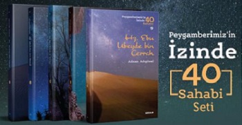 Peygamberimiz'in İzinde 40 Sahabi Seti 40 Kitap (Kutulu)