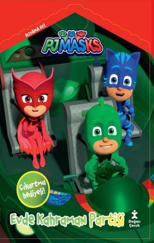 Pjmasks Boyama Evi Evde Kahraman Partisi