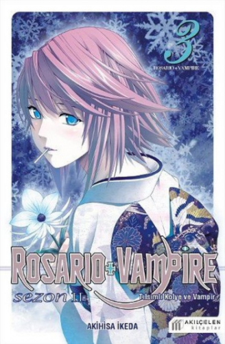 Rosario+Vampire Tılsımlı Kolye ve Vampir-Sezon 2 Cilt 3