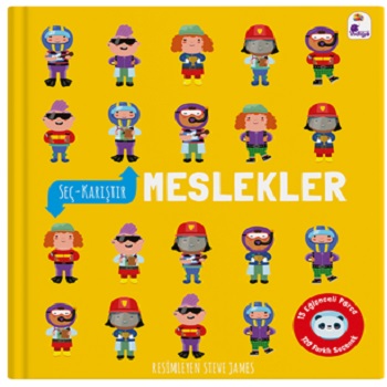 Seç – Karıştır : Meslekler (15 Eğlenceli Parça, 120 Farklı Seçenek) (C