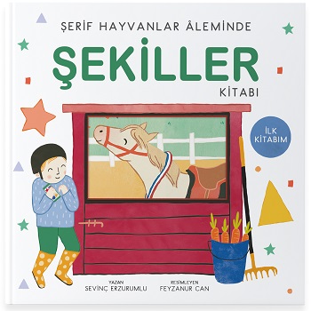 Şerif Hayvanlar Aleminde - Şekiller Kitabı (Ciltli)