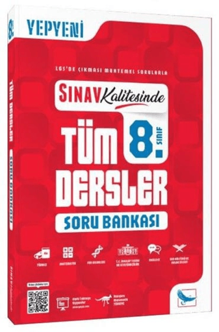 Sınav Kalitesinde 8. Sınıf LGS Tüm Dersler Soru Bankası