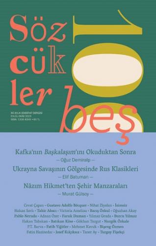 Sözcükler Dergisi 105. Sayı