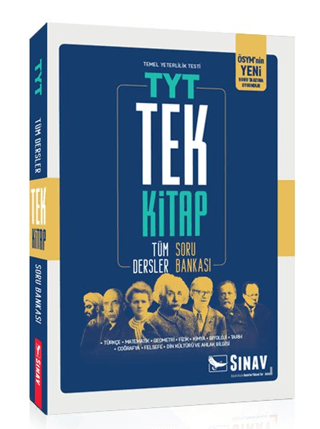 TYT Tek Kitap Tüm Dersler Soru Bankası