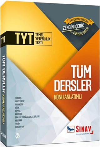 TYT Tüm Dersler Konu Anlatımlı