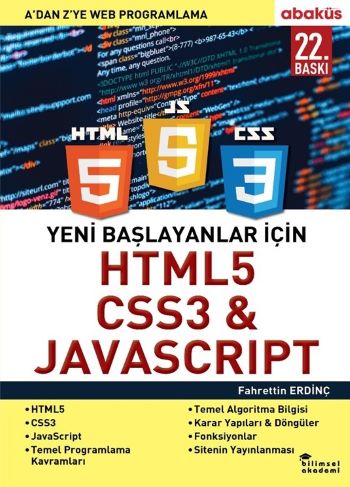 Yeni Başlayanlar İçin HTML5, CSS3 ve Javascript