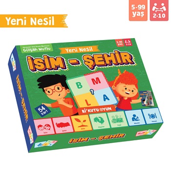 Yeni Nesil İsim Şehir Oyunu